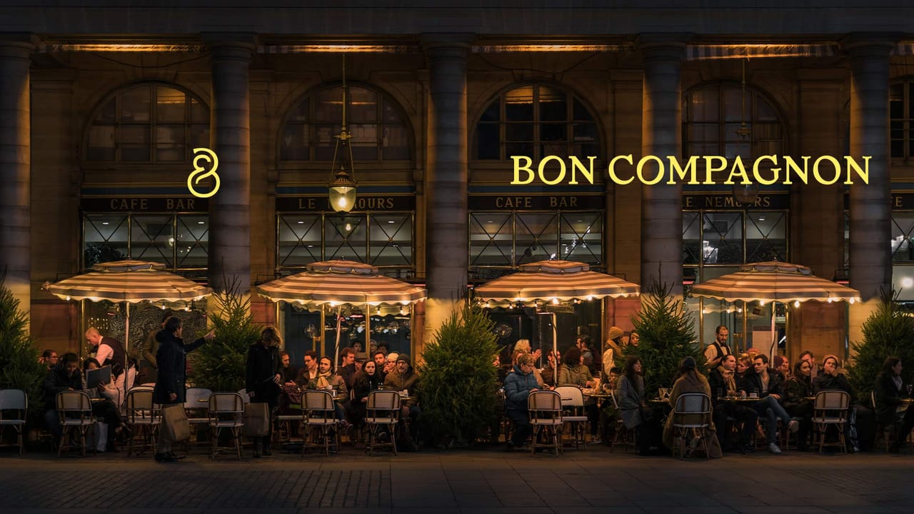 Scene: a companion at a restaurant