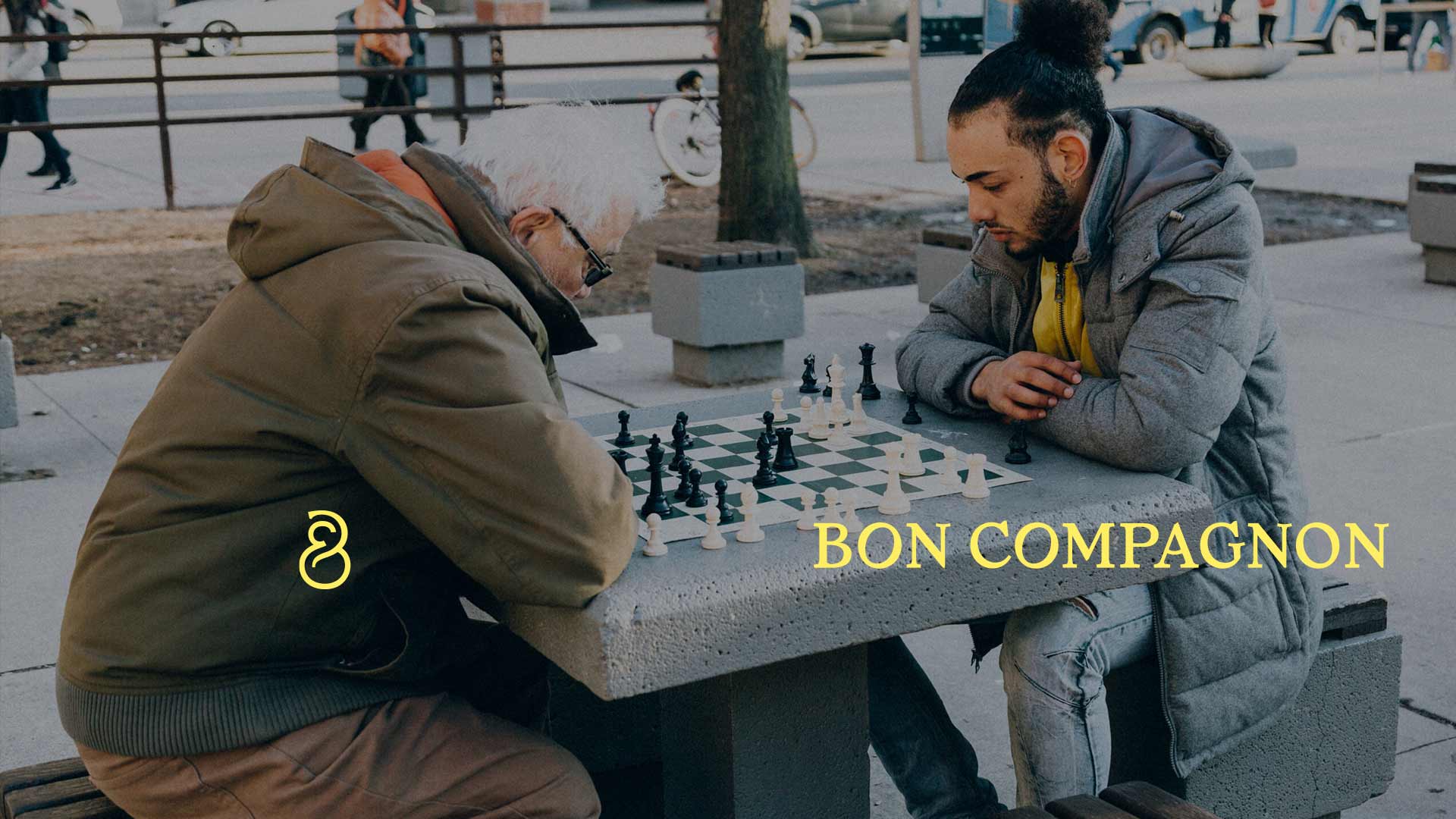 Bon Compagnon Schach Szene
